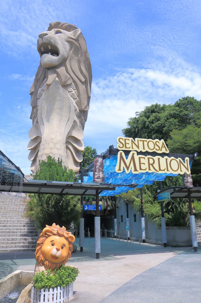 Sentosa Merlion - Cartours